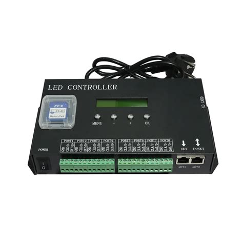 LED H807SA 8 Artnet DMX To SPI Madrix LAN SD DMX512