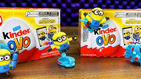 Kinder Ovo Minions NOVA EDIÇÃO 2024 YouTube