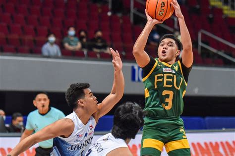 Uaap Abarrientos Tows Feu Past Adamson U Abs Cbn News