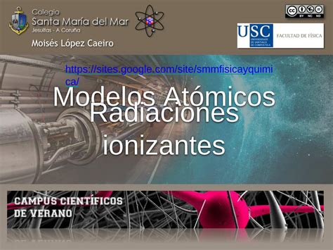 PDF Modelos atómicos y radiaciones ionizantes sin vídeos PPT