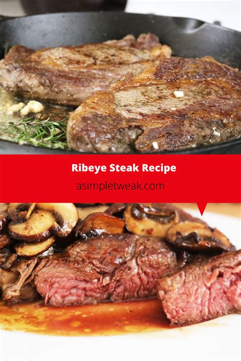 This Mouth Watering Ribeye Steak Is The Perfect Recipe For A Romantic