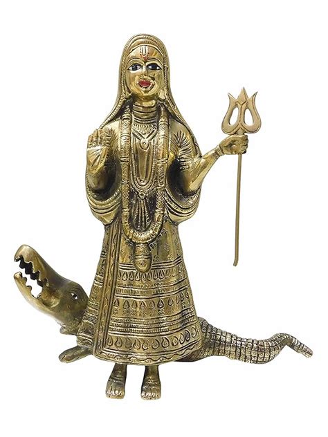 Buy Panchdhatu Khodiyar MATA Murti For Home Pooja Temple Durga MATA