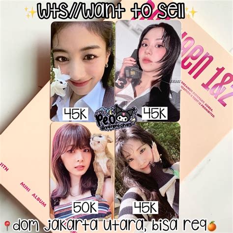 Jual Photocard Pc Jihyo Chaeyoung Tzuyu Twice Between 1 And 2 Official