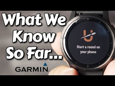 Garmin Udisc What We Know So Far Youtube