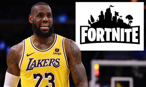 LeBron James reacts to Fortnite gamplay on Fenway Park's jumbotron ...