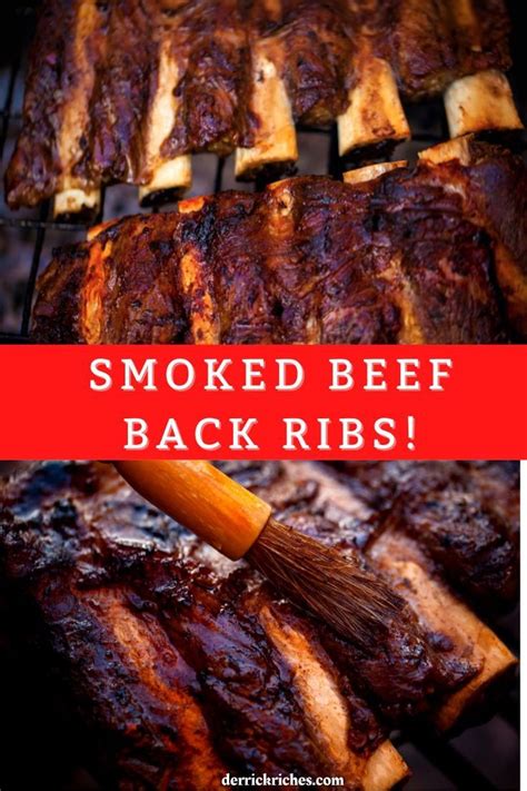 Smoked Beef Back Ribs