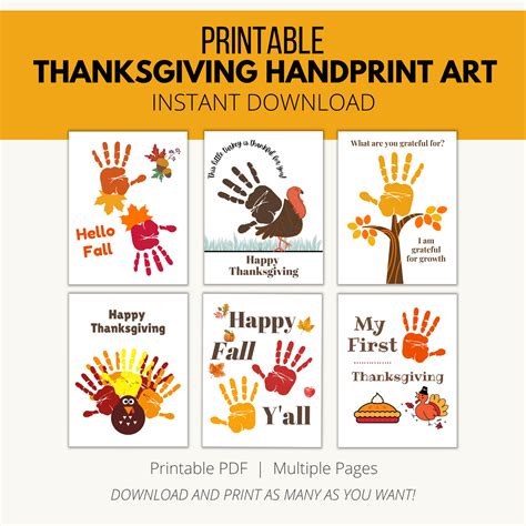 Thanksgiving Handprint Art Add A Little Adventure