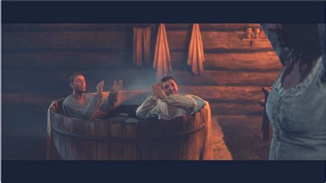 Kingdom Come Deliverance Henry Sirs Hans Capon Bath Together Scene