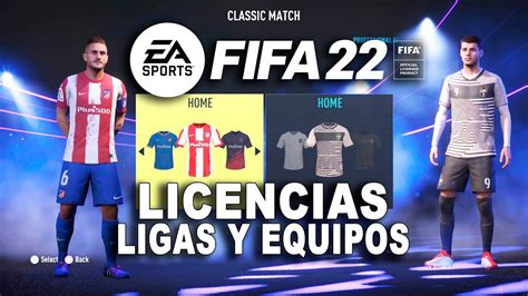 Fifa 22 Todas Las Licencias De Ligas Y Equipos Vr Juegos Youtube