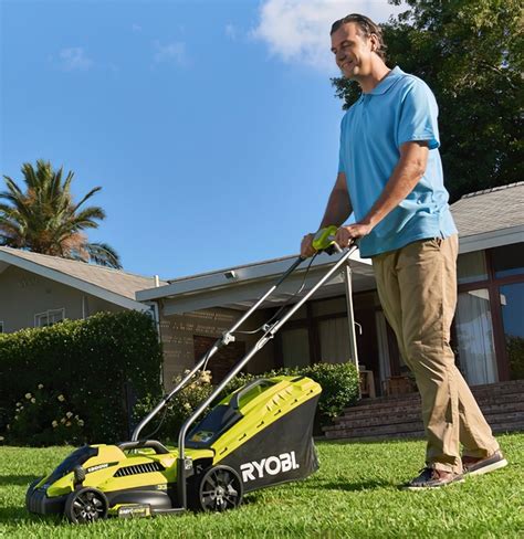 Газонокосилка электрическая Ryobi RLM13E33S 1300Вт 35л – купить в Киеве ...