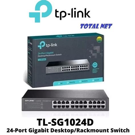 Jual TP-LINK TL-SG1024D SG1024D 24Port GIGABIT SWITCH HUB di Seller ...