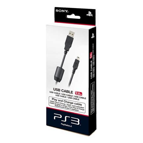 USB-кабель для подзарядки DualShock 3 - 2,8м. (PS3), купить в магазине ...