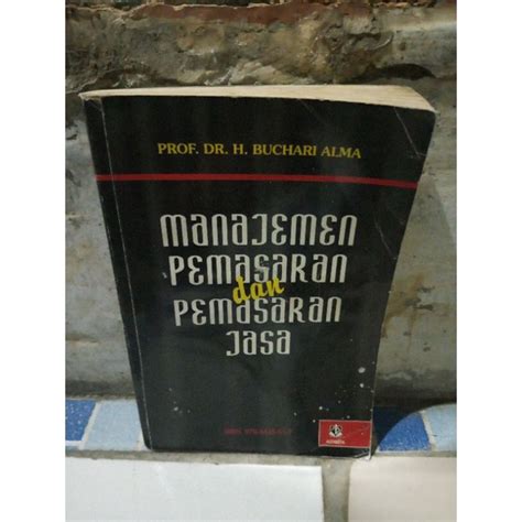 Jual BUKU ORIGINAL MANAJEMEN PEMASARAN DAN PEMASARAN JASA Shopee