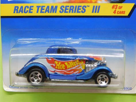 1996 Hot Wheels Race Team Series III 3 Window 34 5SP Wheels 535 Toys