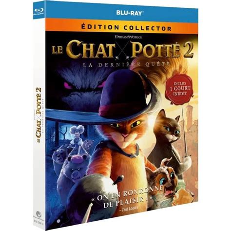 Le Chat Potté 2 Blu ray Edition Collector Française Cdiscount DVD