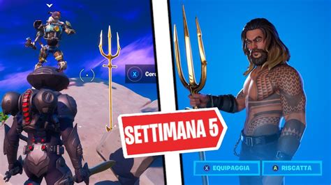 Sfide Settimana Sbloccare Aquaman Fortnite Stagione Youtube