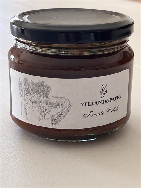 Tomato Relish - Yelland & Papps