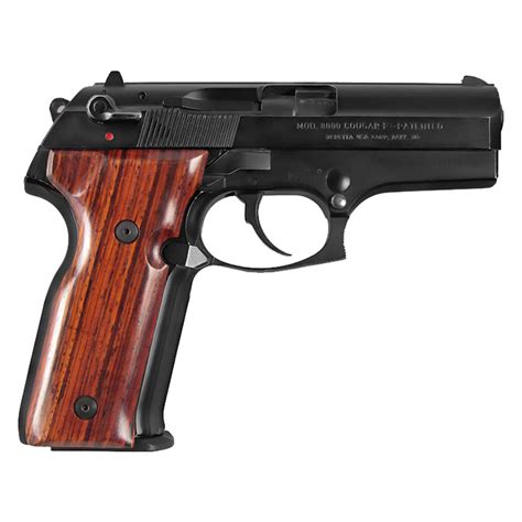 Hogue Beretta Cougar Cocobolo Smooth Wood Grips Sky