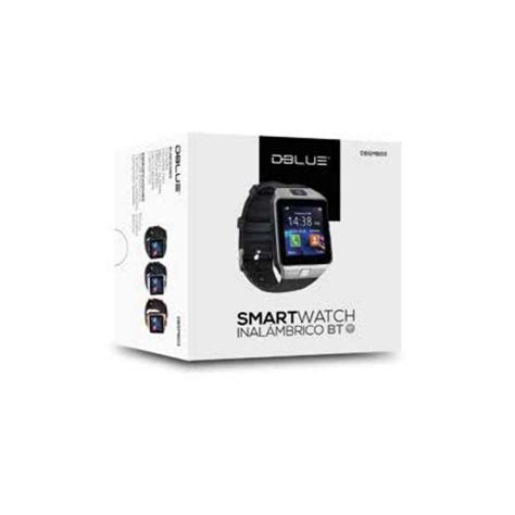 Smartwatch Touch Plata Dblue Mertel