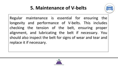 Ppt 10 Key Points About V Belts Powerpoint Presentation Free