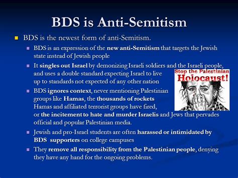 Defending Israel Against The Boycott Divestment And Sanctions Bds