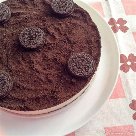 La Cocina de Inma López Tarta de Oreos y Chocolate Blanco con Thermomix