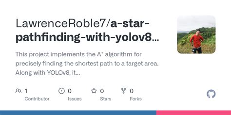 Github Lawrenceroble7a Star Pathfinding With Yolov8 And Arduino