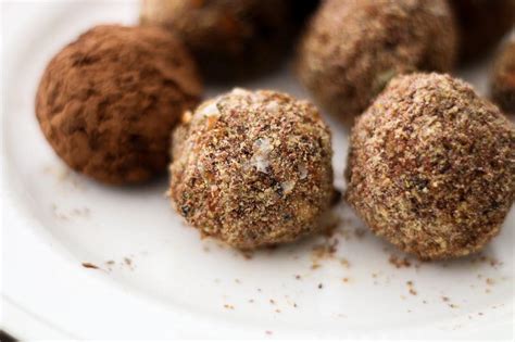 Trufas De Semillas Veganas Y Raw Hazteveg