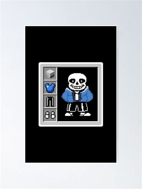 "SANS IN MINECRAFT INVENTORY MEME" Poster for Sale by apeter0 | Redbubble