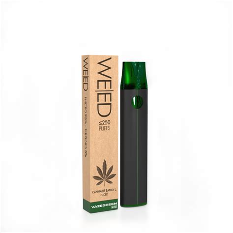 Puff H4CBD VazeGreen Mini WEED