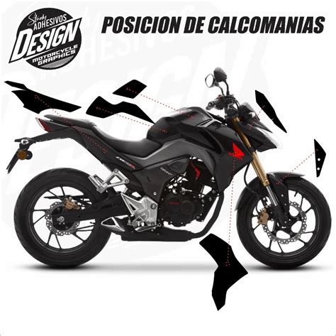 Calcomanias Honda Cb 190 Personalizadas Kit De Stickers STUDY