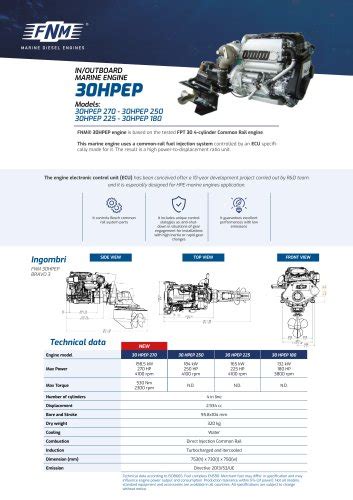 Bhs Blue Hybrid Marine Engine Kit Fnm Marine Cmd Pdf Catalogs