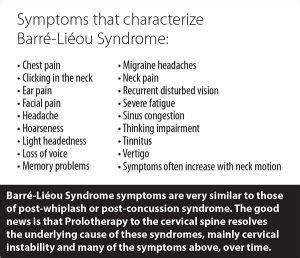 Barré Lieou and Cervicocranial Syndromes Caring Medical Florida