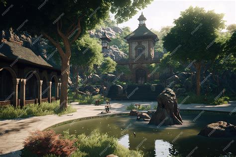 premium ai image     zoo park map