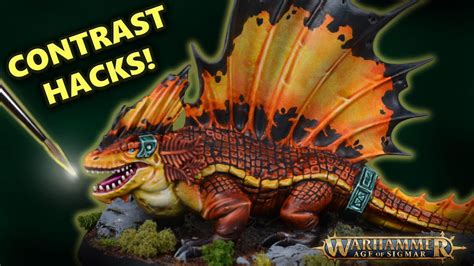 Contrast Hacks Painting A Spawn Of Chotec For Warhammer Age Of Sigmar