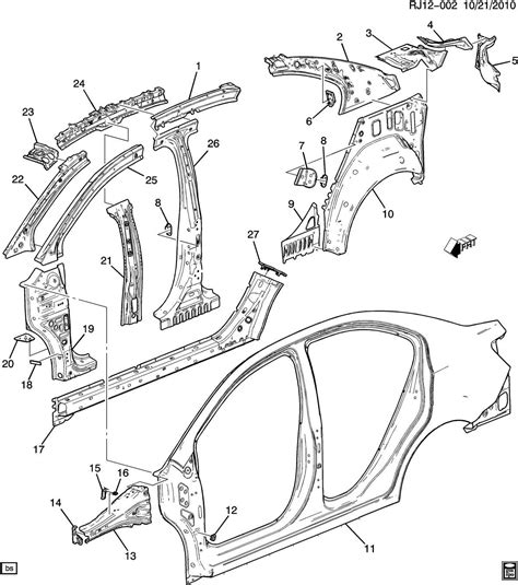 Exploring The Intricate Structure Of Chevrolet Aveo With Detailed Parts