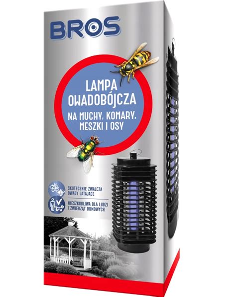 Lampa Owadob Jcza Uv Bros Na Muchy Komary Owady Rodek Preparat