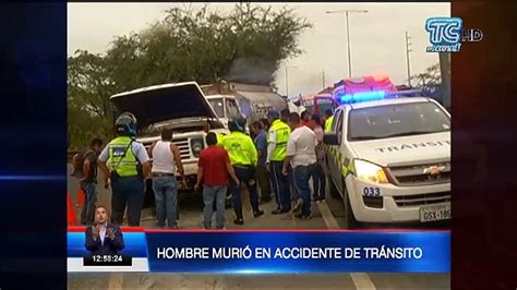 Adulto Mayor Muere En Accidente De Tránsito En La Vía Perimetral