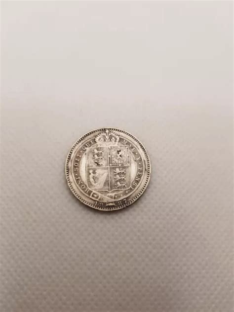 Queen Victoria Silver Shilling Jubilee Head Coin Picclick Uk