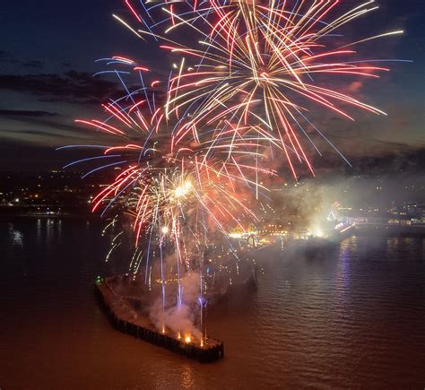 Fireworks to mark start of summer holidays - Clacton Pier