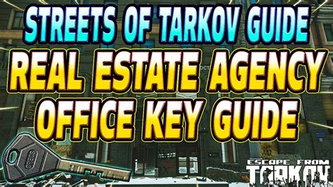 Real Estate Agency Office Room Key Key Guide Escape From Tarkov