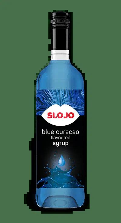 SloJo Blue Curacao Syrup Slojo The Designer Drinks Company