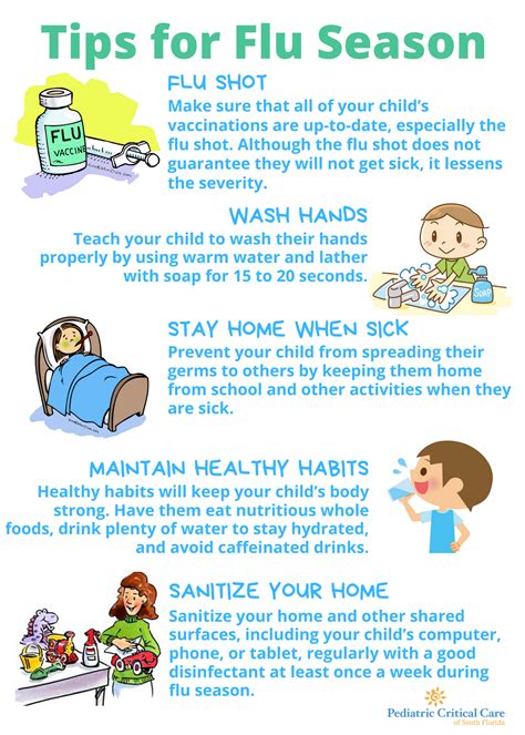 Tips for a Healthier Flu Season | Pediatric Critical Care