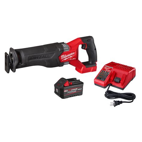 Milwaukee Tool M18 Fuel 18v Li Ion Brushless Cordless Sawzall Reciprocating Saw Kit With