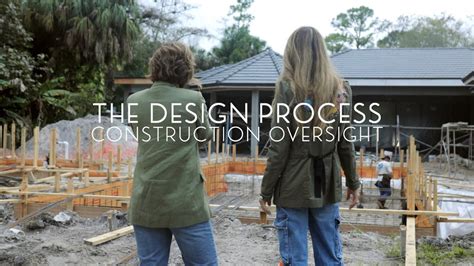 The Design Process Construction Oversight Phase Youtube