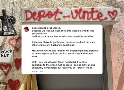 Beloved Thrift Shop Depot Vente in Mar Mikhael Closes Its Doors