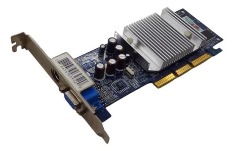 Placa De Vídeo Geforce Mx 4000 128mb Ddr 64bits Agp 8x Parcelamento