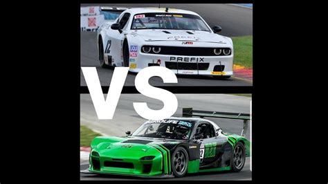 Rx7 Vs Trans Am Defined Autoworks 4 Rotor Gt 700 Mid Ohio Youtube