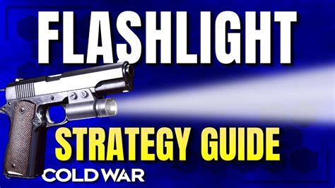 Flashlight Weapon Attachment How It Works And How To Use It Black