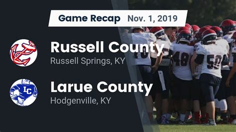 Russell County HS Football Video "Recap: Russell County vs. Larue ...